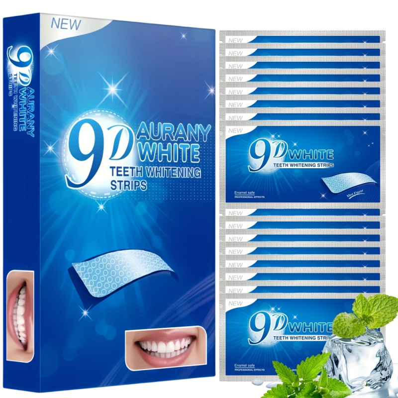 21 Paar 9D Aurany White Zahnau – Teeth Whitening Near Me Bewertung und Preis
